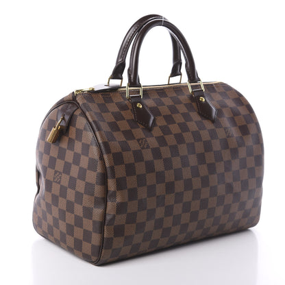 Louis Vuitton Damier Ebene Speedy 30 3 of 9