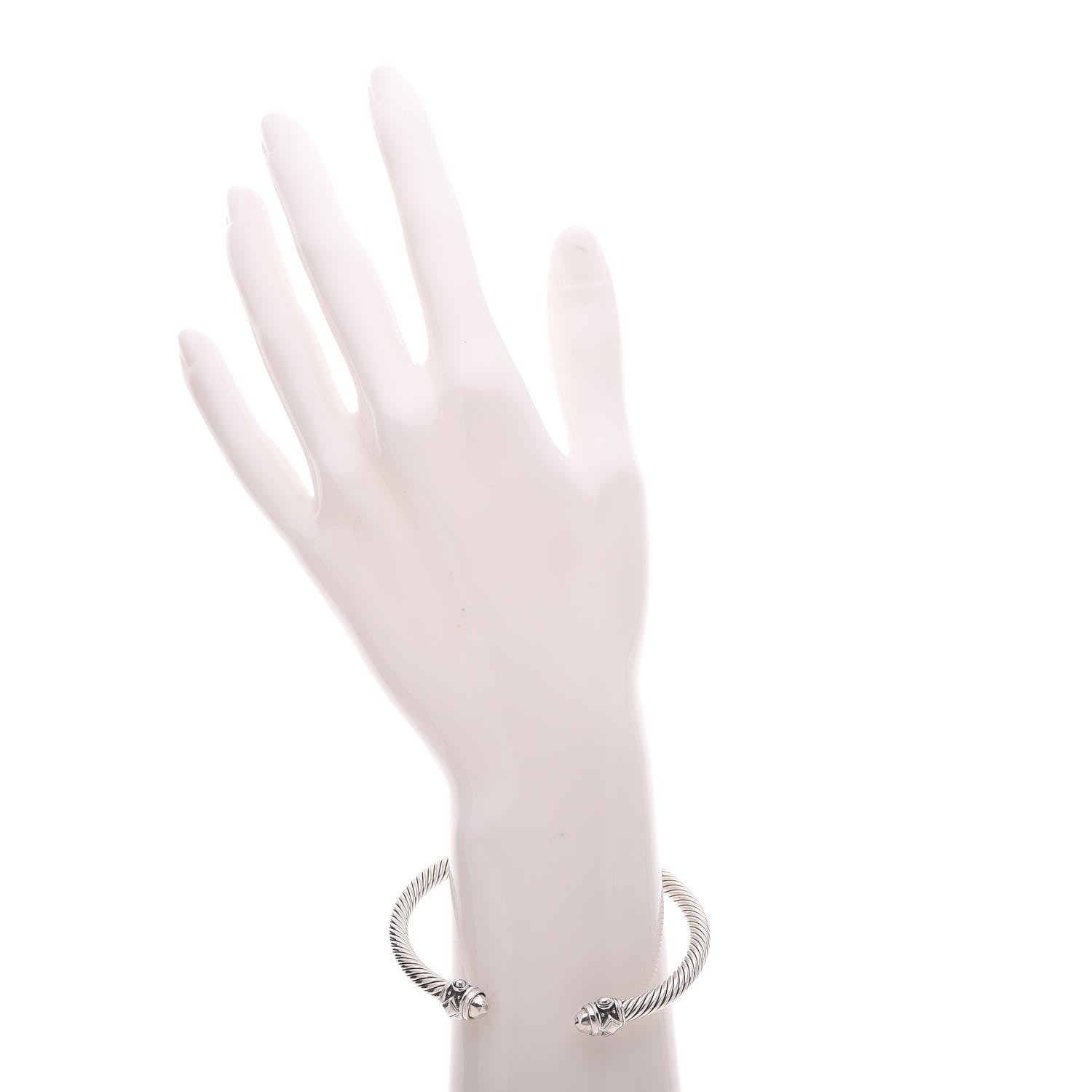 David Yurman Sterling Silver 5mm Renaissance Bracelet 2 of 6