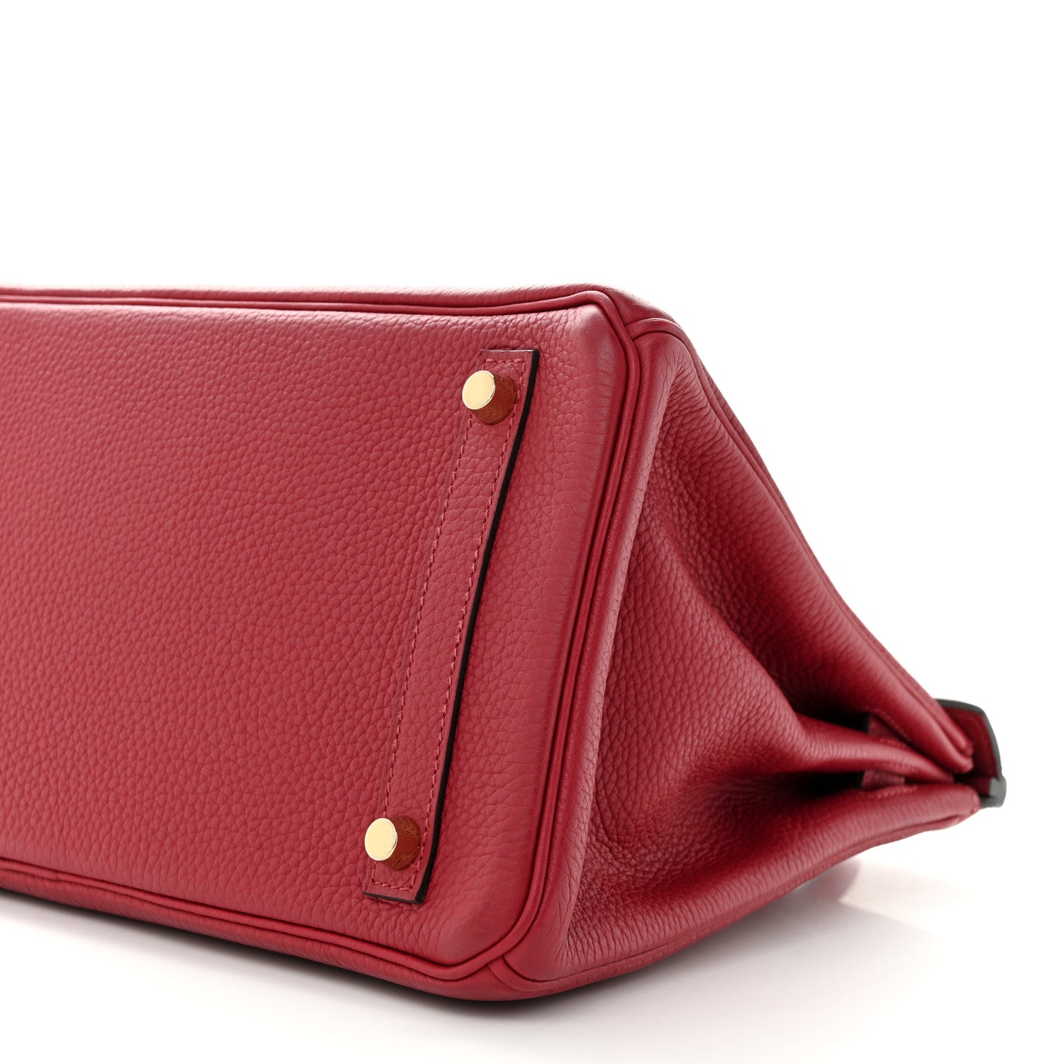 Hermes Taurillon Clemence Birkin 30 Rouge Grenat 11 of 12