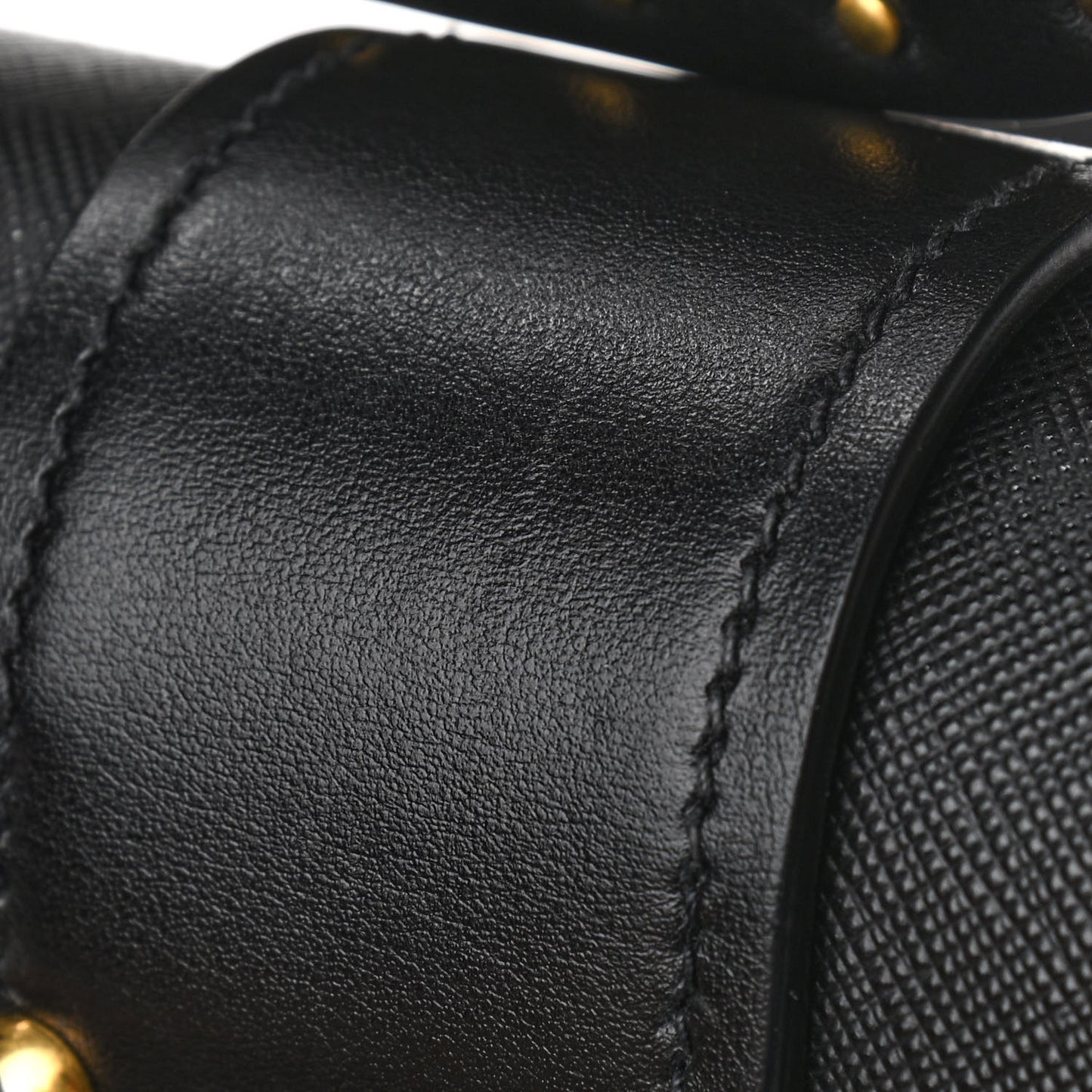 City Calf Saffiano Cahier Bag Bluette Black