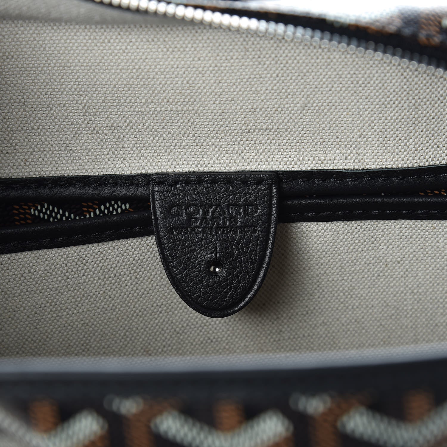 Goyard Goyardine Artois PM Black 6 of 8