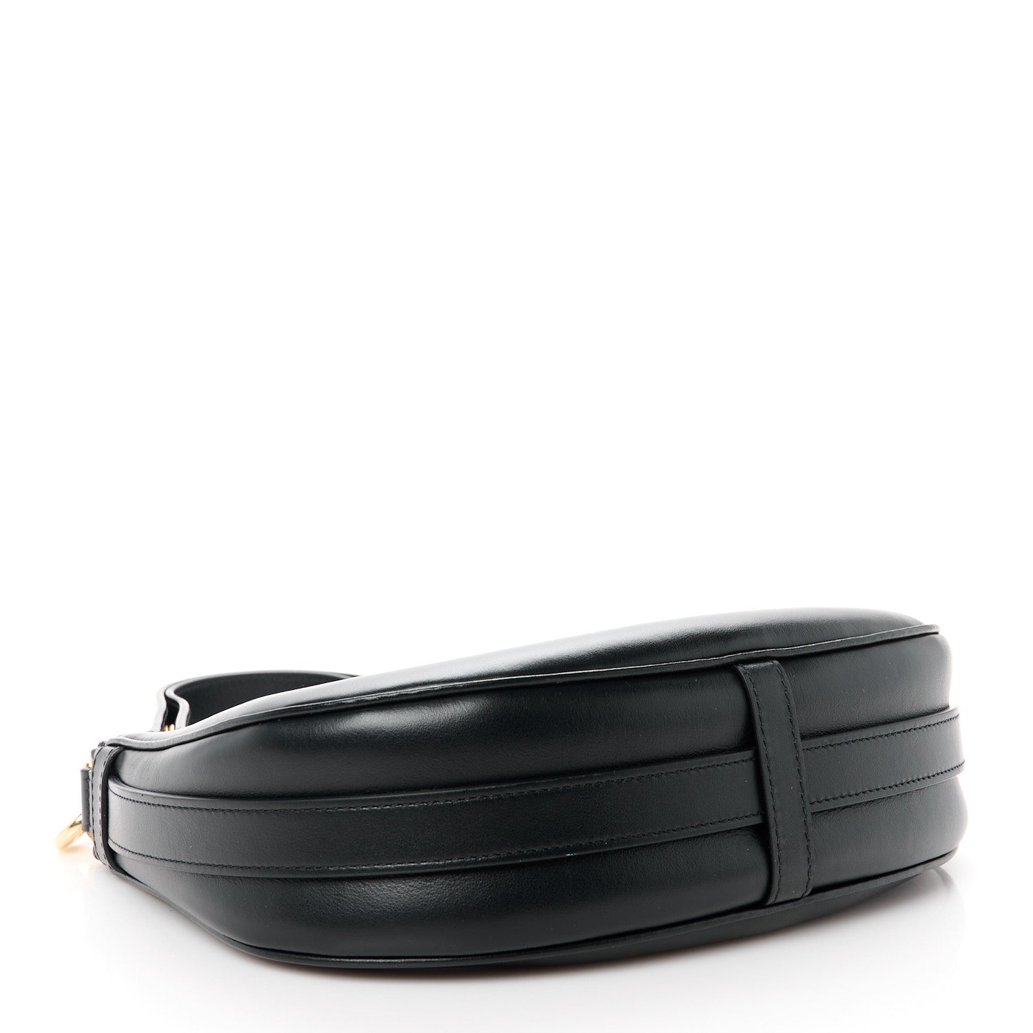 Celine Smooth Calfskin Medium Strap Ava Shoulder Bag Black 4 of 11
