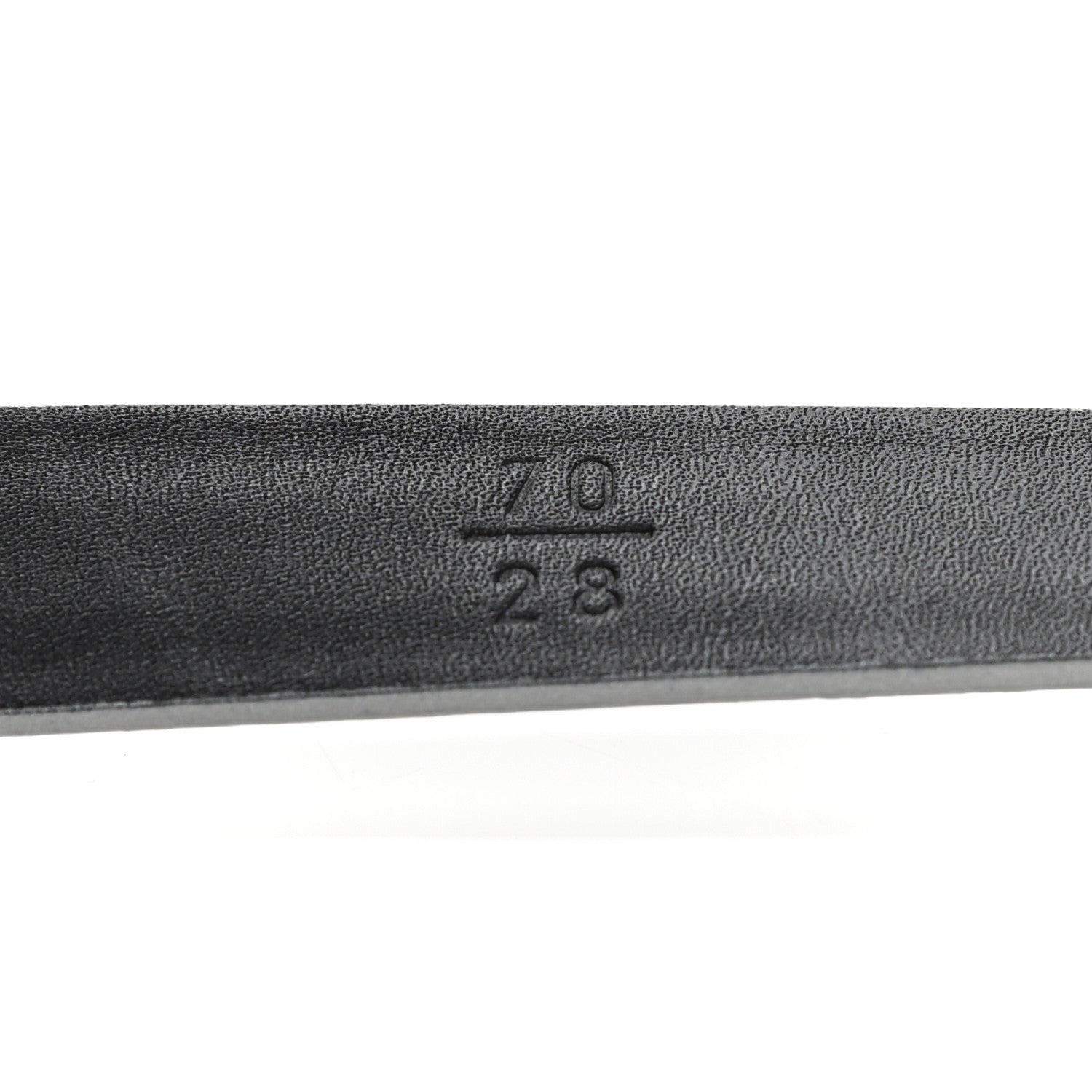 Chanel Glitter Calfskin CC Logo Skinny Belt 70 28 Silver 7 of 8
