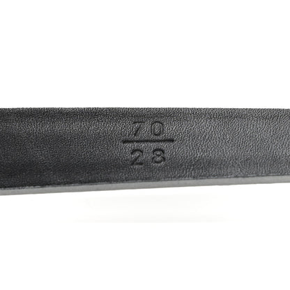 Chanel Glitter Calfskin CC Logo Skinny Belt 70 28 Silver 7 of 8