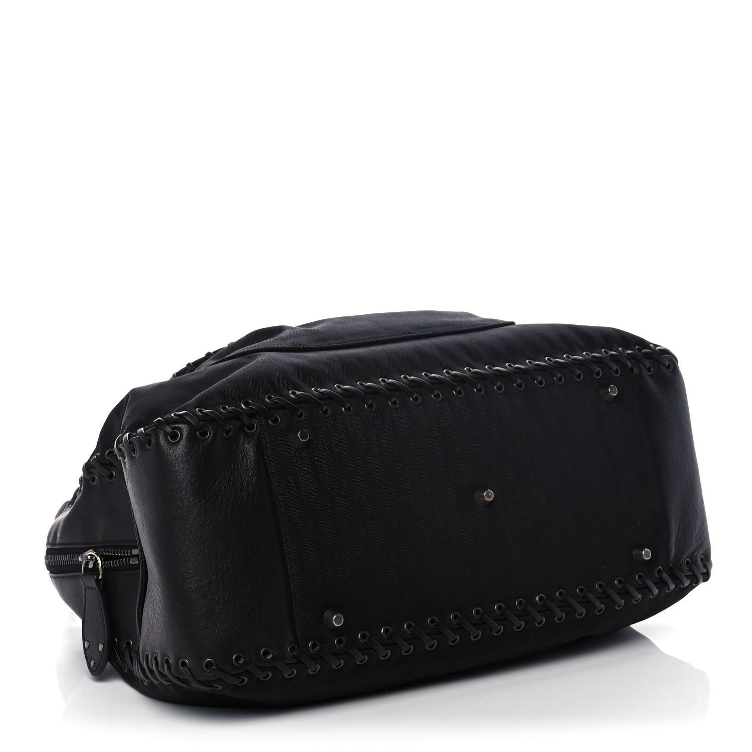 Christian Dior Monogram Ethnic Shoulder Bag Black 4 of 12