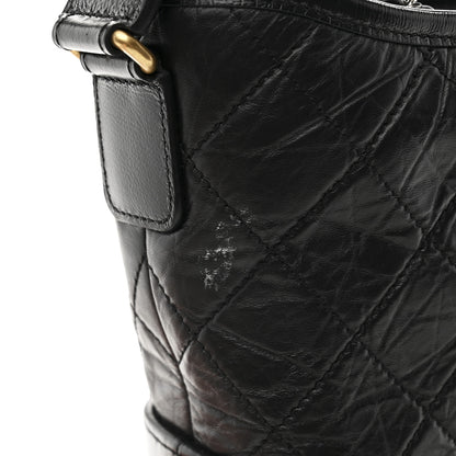 Chanel Aged Calfskin Quilted New Medium Gabrielle Hobo Black 11 of 11
