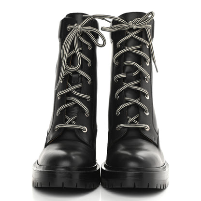 Hermes Calfskin Bridge Ankle Boots 39 Black 2 of 8