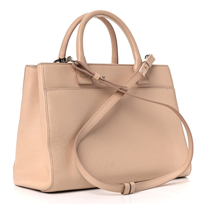 Chanel Grained Calfskin Small Neo Executive Shopper Tote Beige 2 of 21