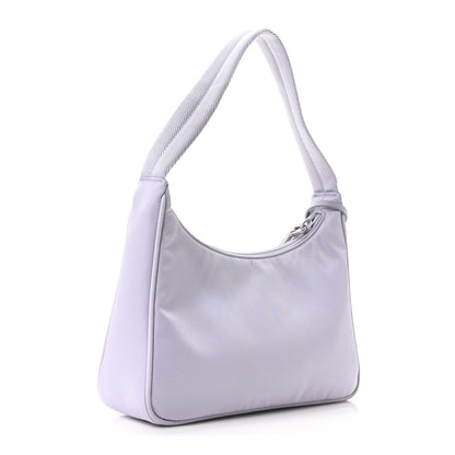 Prada Re-Nylon Saffiano Mini Re-Edition 2000 Bag Glicine 3 of 10