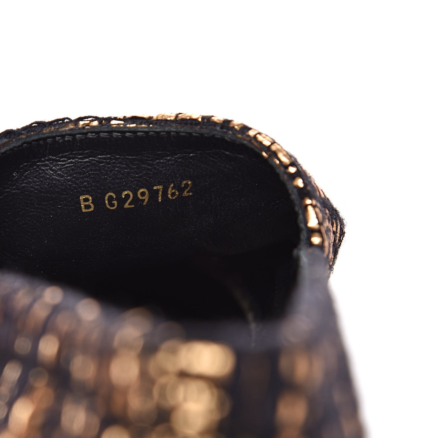 Metallic Tweed Grosgrain CC Espadrilles 39 Black Gold