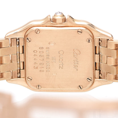 Cartier 18K Yellow Gold Diamond 22mm Panthere Quartz Watch 6 of 9