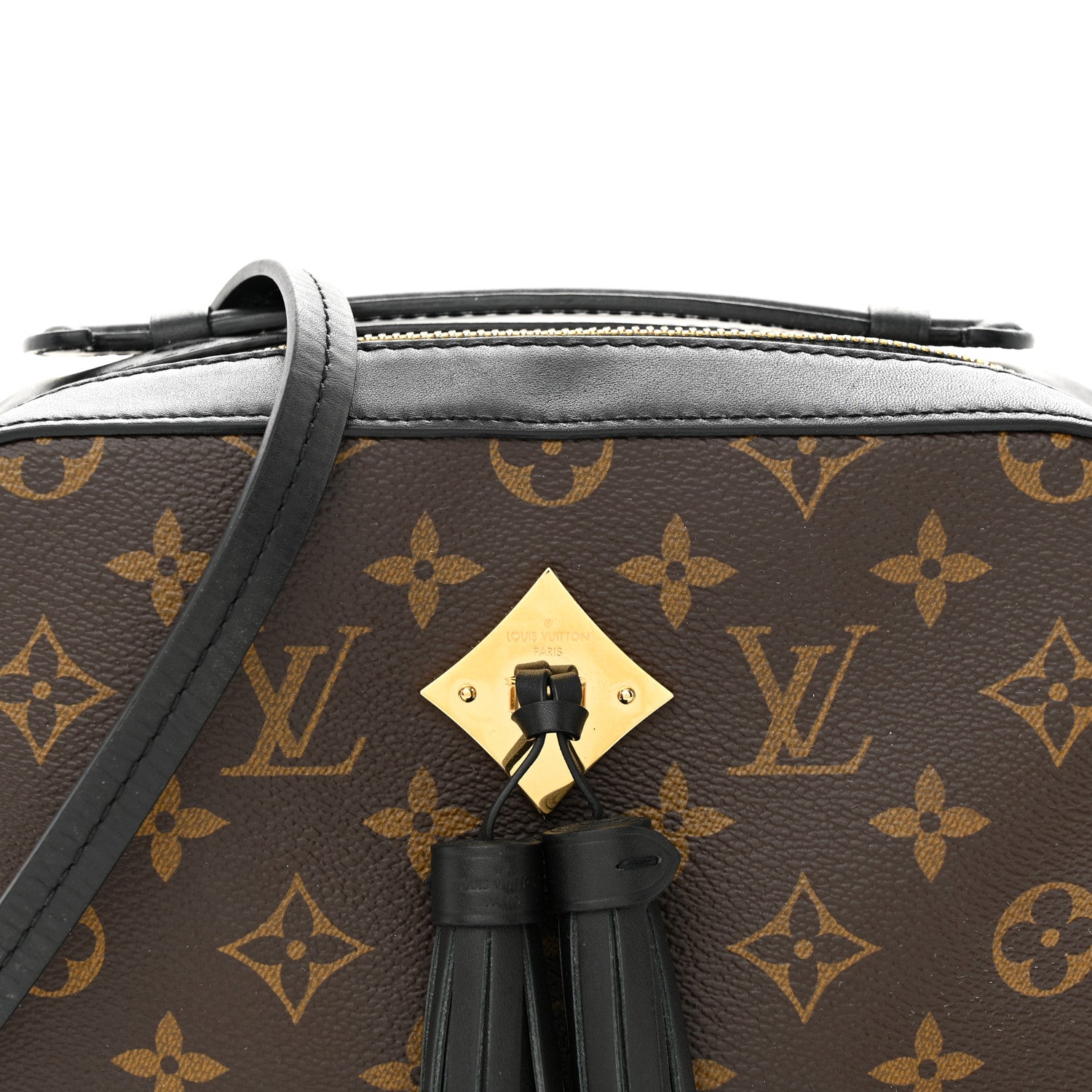 Louis Vuitton Monogram Saintonge Black 8 of 10
