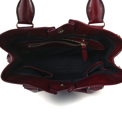 Burberry Suede Calfskin Medium Whipstitch Tote 4 of 11