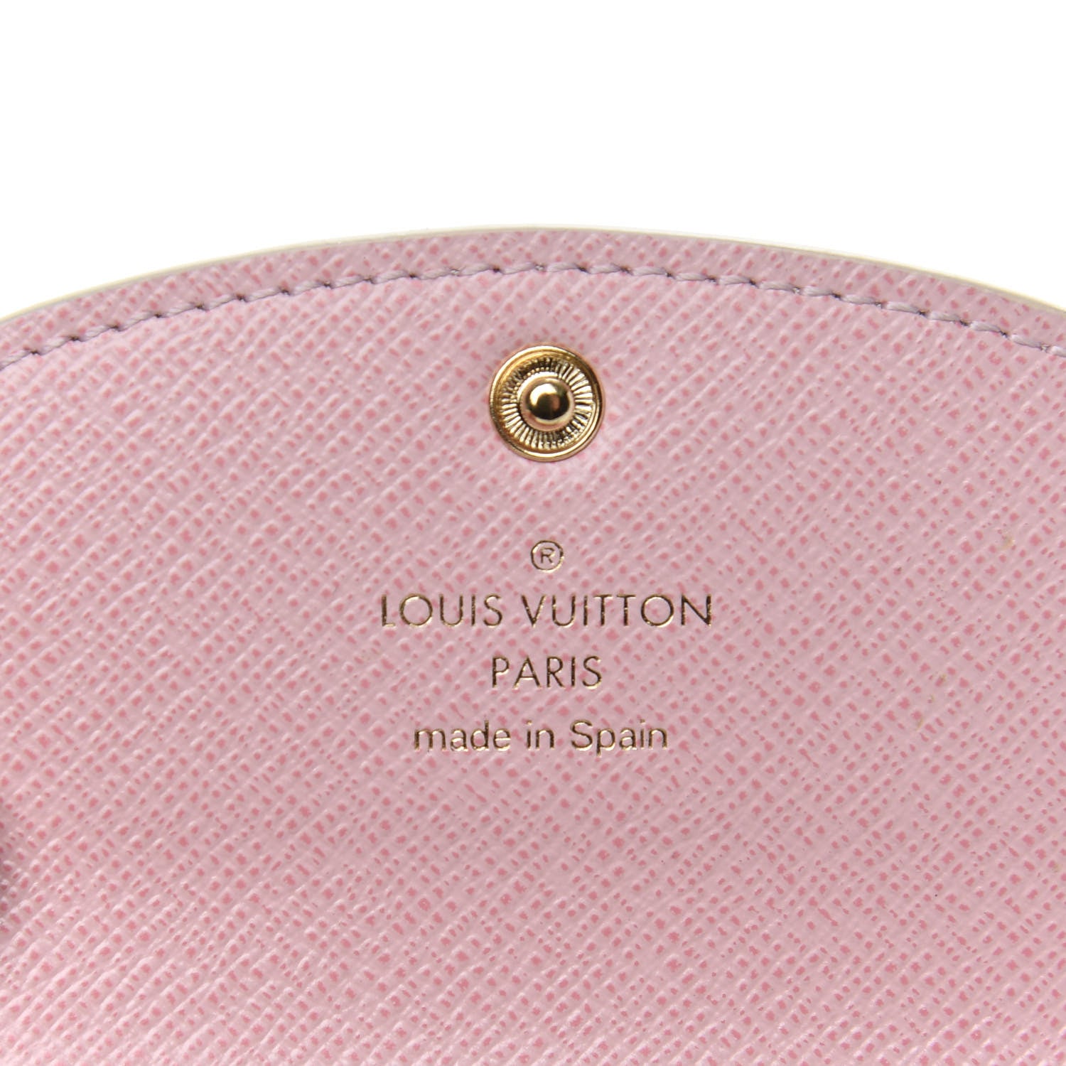 Louis Vuitton Damier Azur Rosalie Coin Purse Rose Ballerine 6 of 7