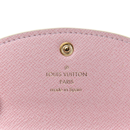 Louis Vuitton Damier Azur Rosalie Coin Purse Rose Ballerine 6 of 7