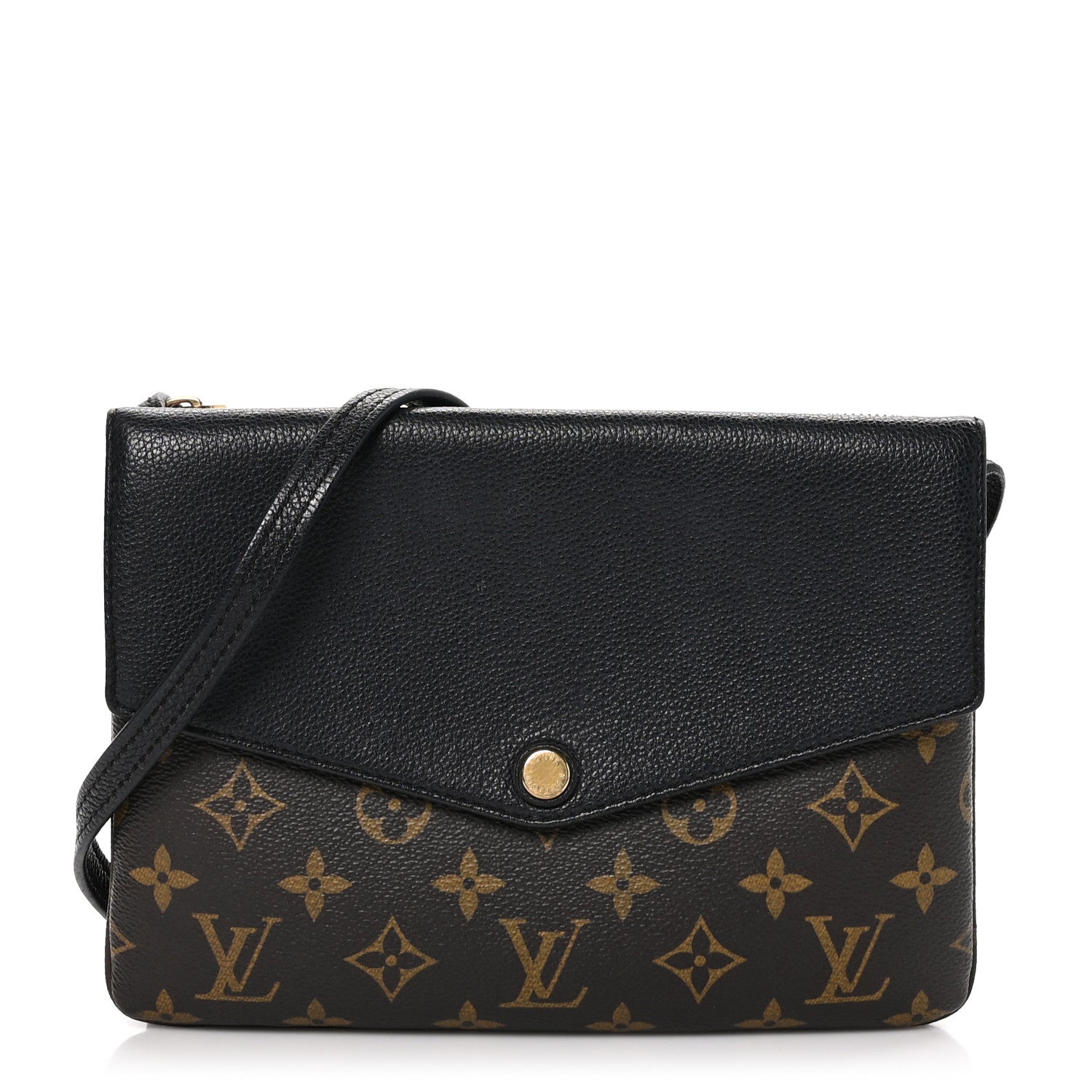 Louis Vuitton Monogram Twice Pochette Black 1 of 12