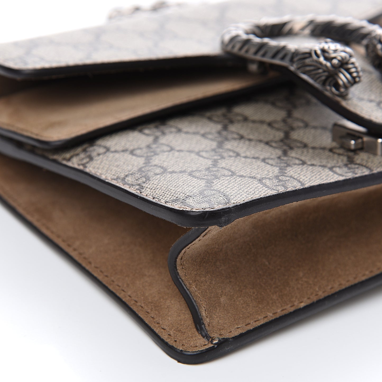 GG Supreme Monogram Mini Dionysus Shoulder Bag Taupe