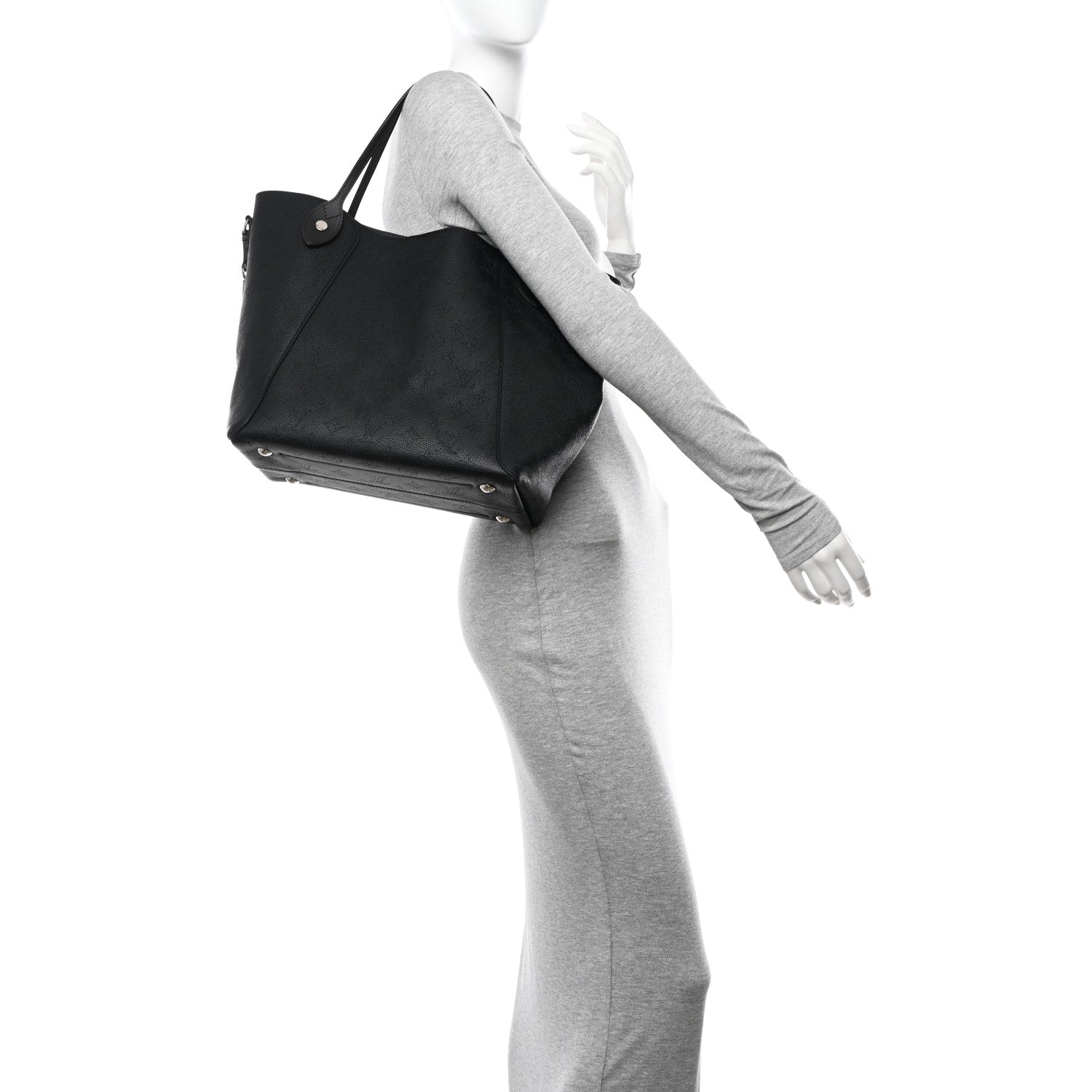 Louis Vuitton Mahina Hina MM Black 2 of 9