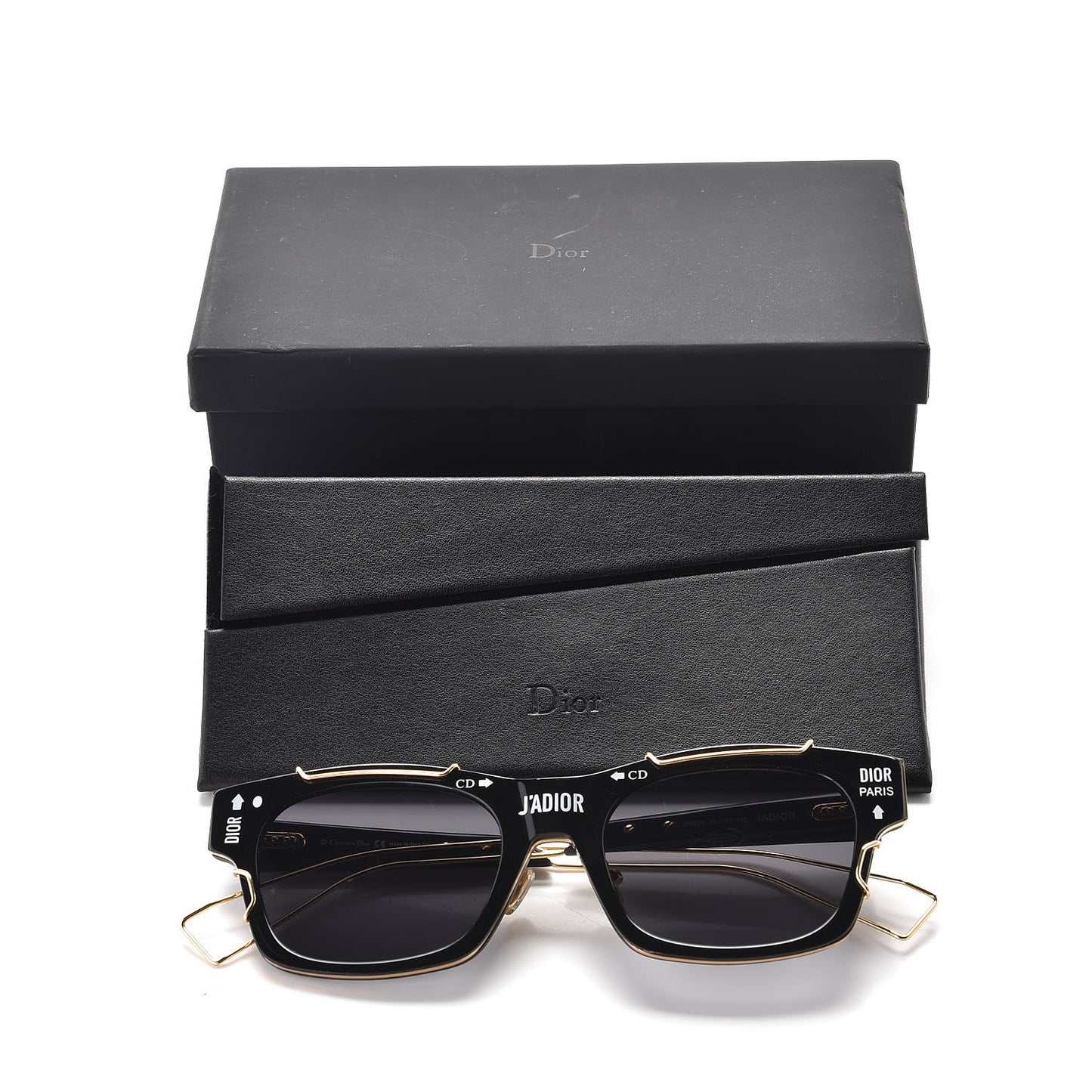 Acetate J'adior Sunglasses Black