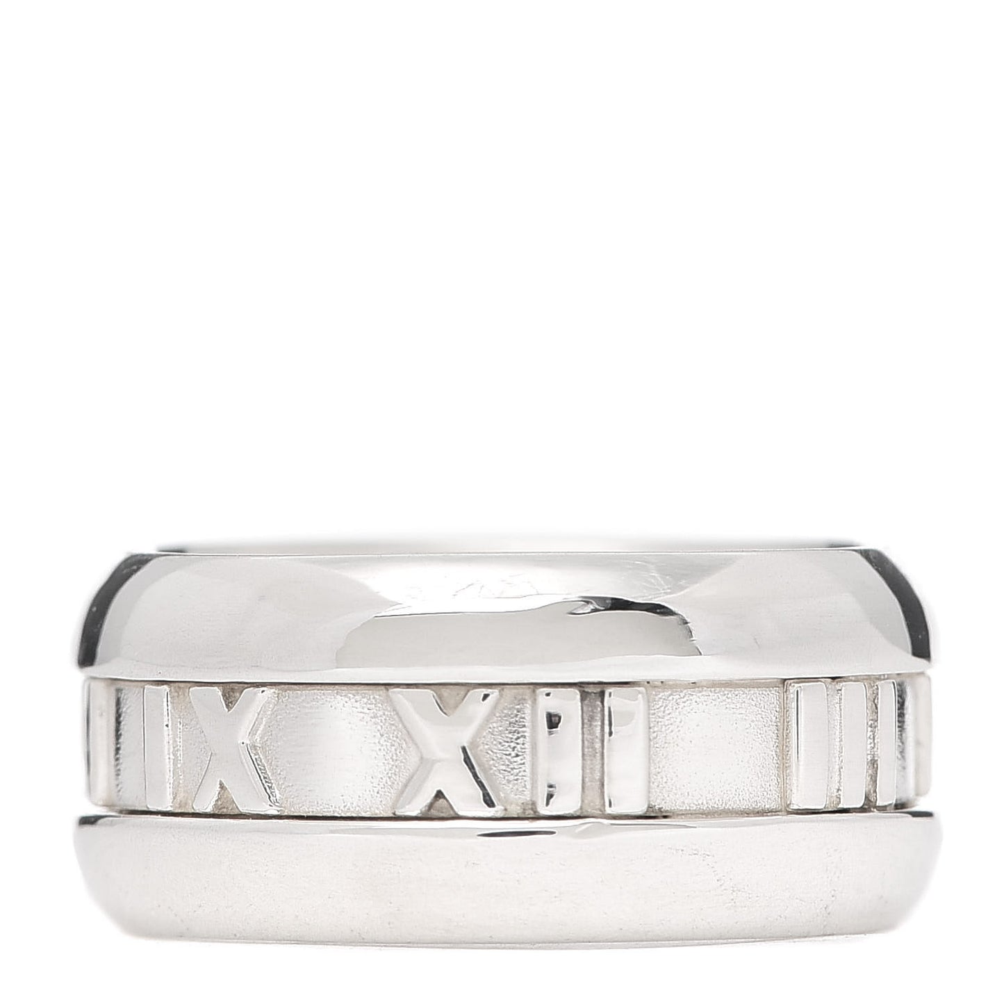 Sterling Silver Atlas Band Ring 54 6.75