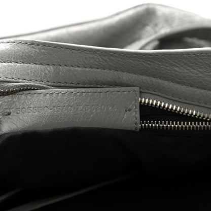 Balenciaga Agneau Classic Silver Hardware City Gris Haussmannien 6 of 9
