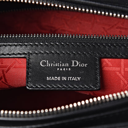 Christian Dior Lambskin Cannage Large Lady Dior Black 6 of 10