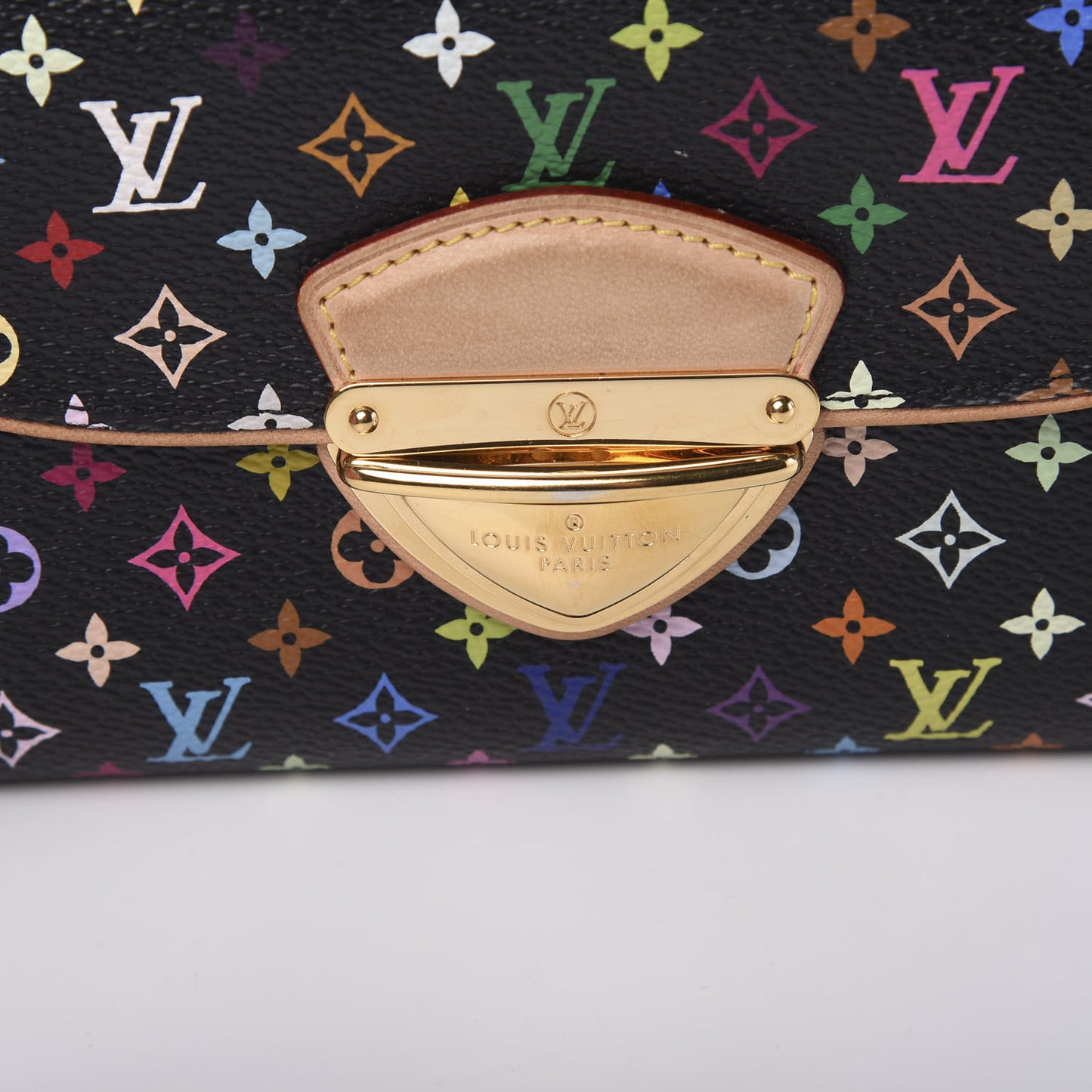 Monogram Multicolor Eugenie Wallet Black Grenade