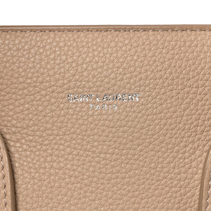 Saint Laurent Grained Calfskin Small Supple Sac De Jour Dark Beige 15 of 29