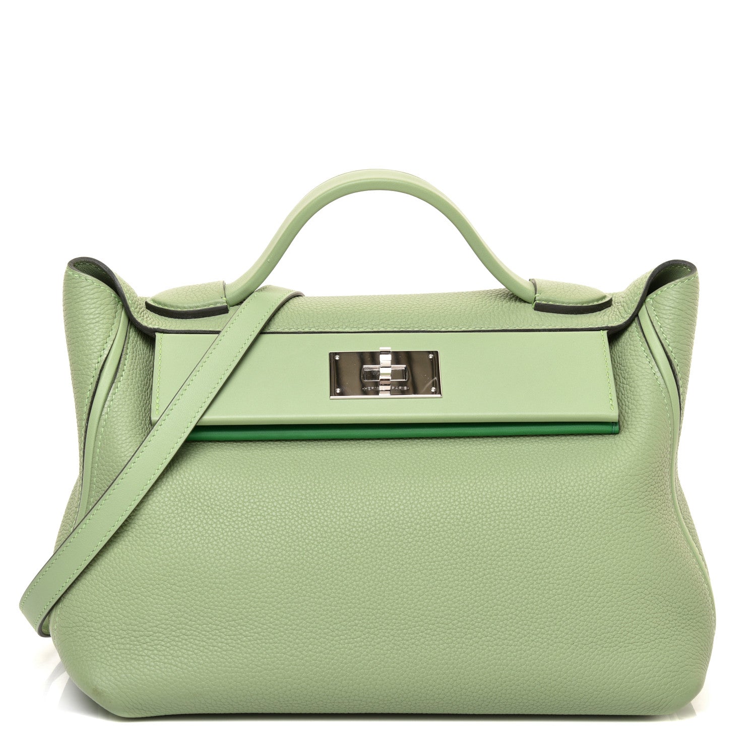 Hermes Togo Swift 24/24 29 Vert Criquet 1 of 10