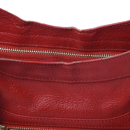 Balenciaga Sugar Goatskin Classic Gold Hardware City Rouge Rouge Coquelicot 18 of 20