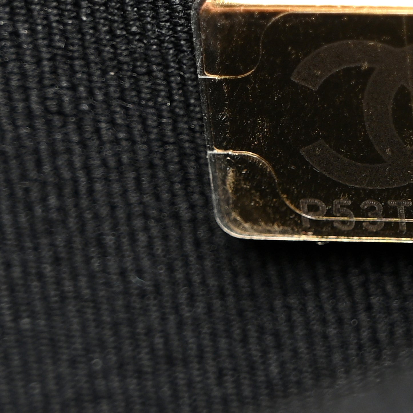 Lambskin Quilted Trendy CC Wallet On Chain WOC Black