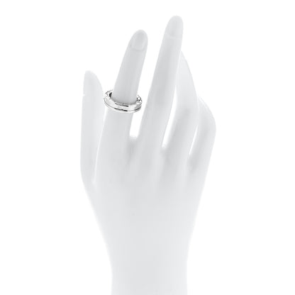 Bulgari 18K White Gold B.Zero1 One-Band Ring 52 6 2 of 4