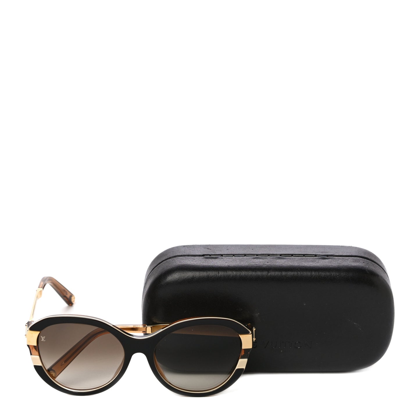 Petit Soupcon Cat Eye Sunglasses Z0487E Brown
