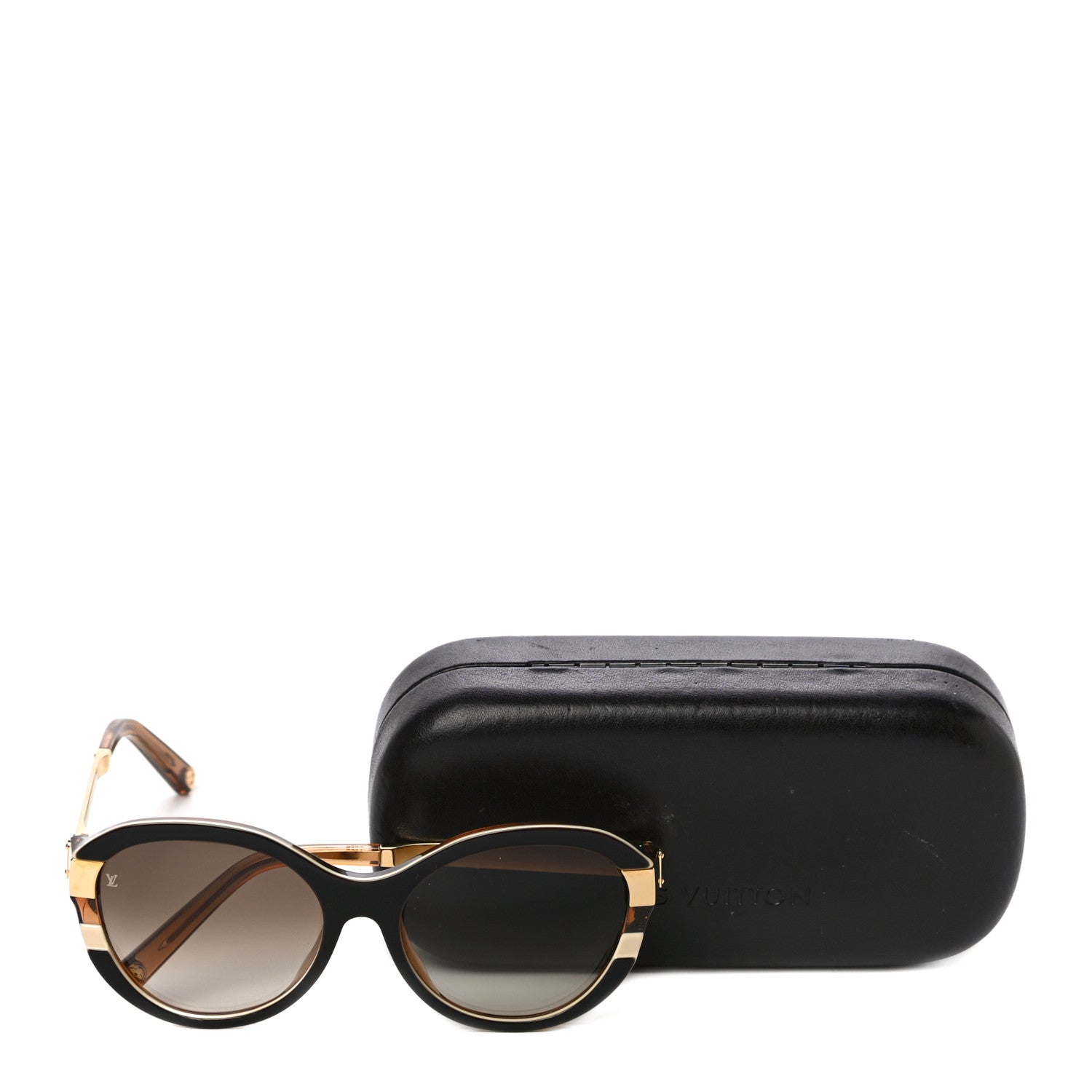 Louis Vuitton Petit Soupcon Cat Eye Sunglasses Z0487E Brown 7 of 7