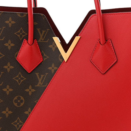 Louis Vuitton Calfskin Monogram Kimono Tote Cherry 8 of 16