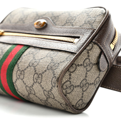 Gucci GG Supreme Monogram Web Small Ophidia Belt Bag 75 30 Dark Brown 10 of 10