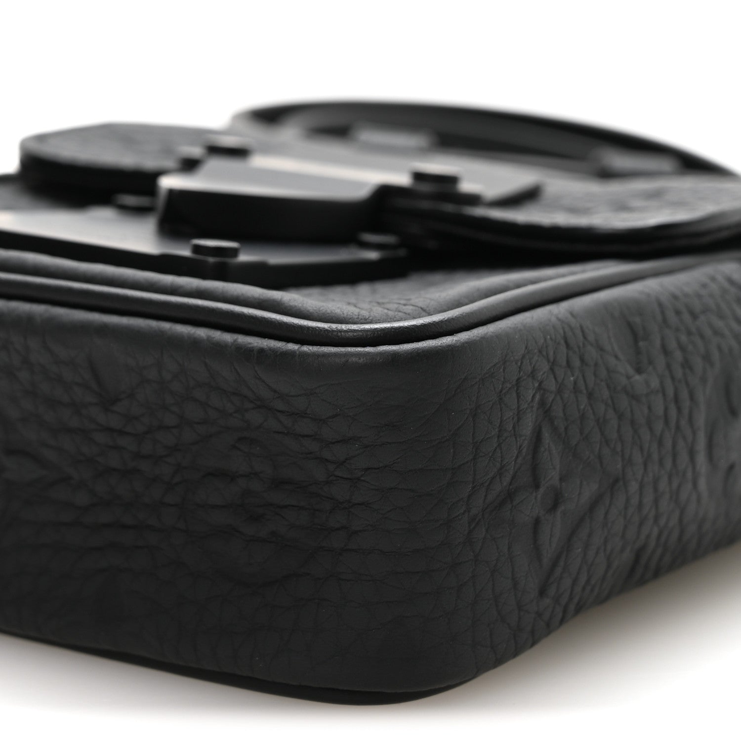 Louis Vuitton Taurillon Monogram Pico S Lock Ultra Black 9 of 9