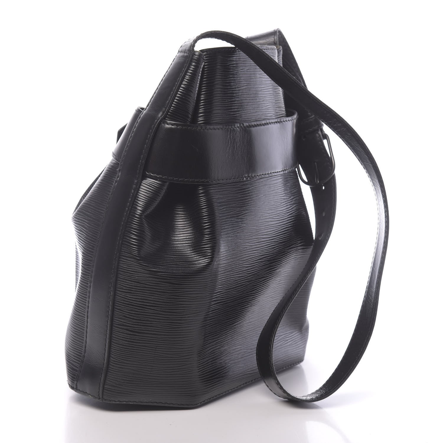 Louis Vuitton Epi Sac D'Epaule Black 3 of 10