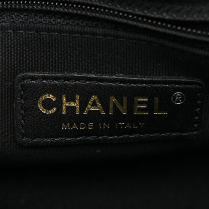 Chanel Shiny Lambskin Quilted Shiny Coco Clutch With Chain Black 6 of 11