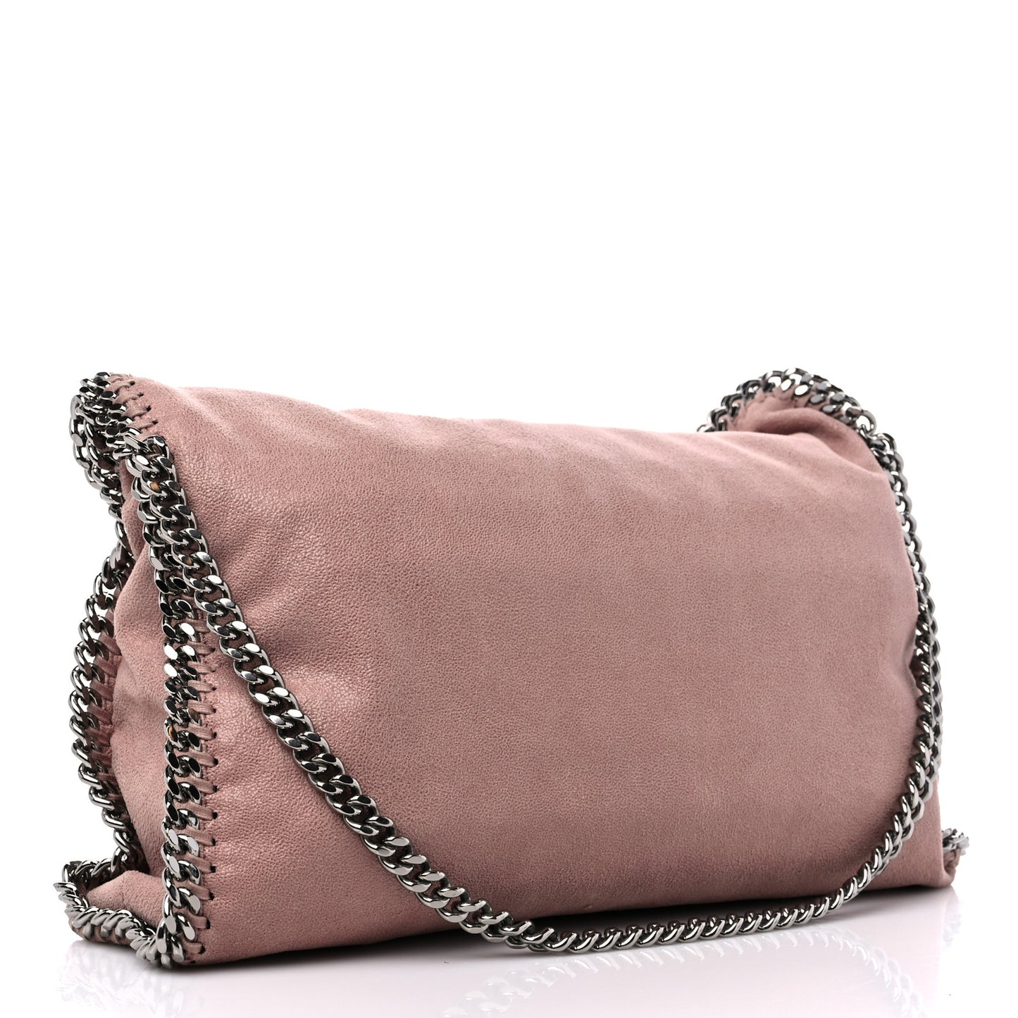 Shaggy Deer Small Falabella Tote Pink