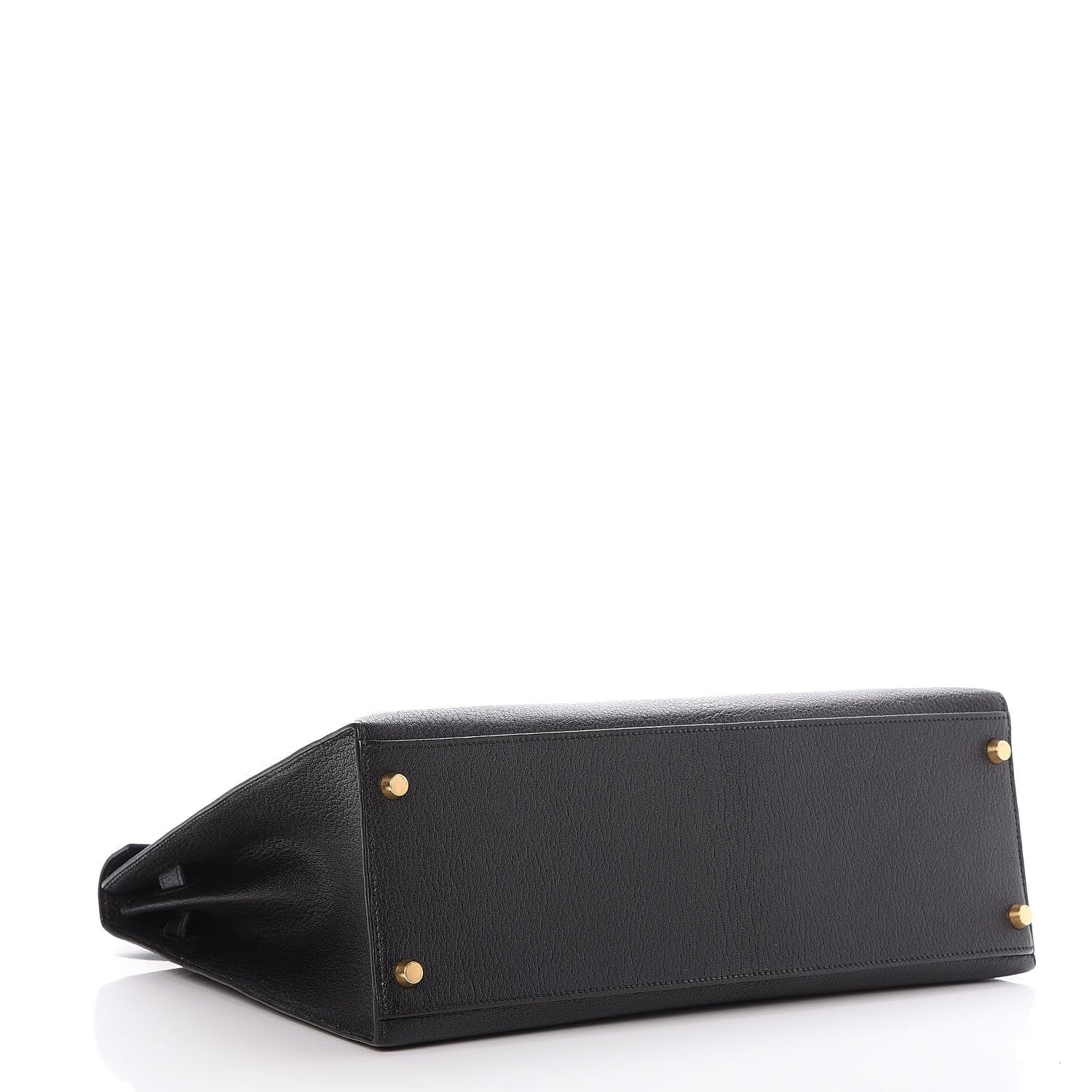 Hermes Chevre de Coromandel Kelly Sellier 35 Black 5 of 31