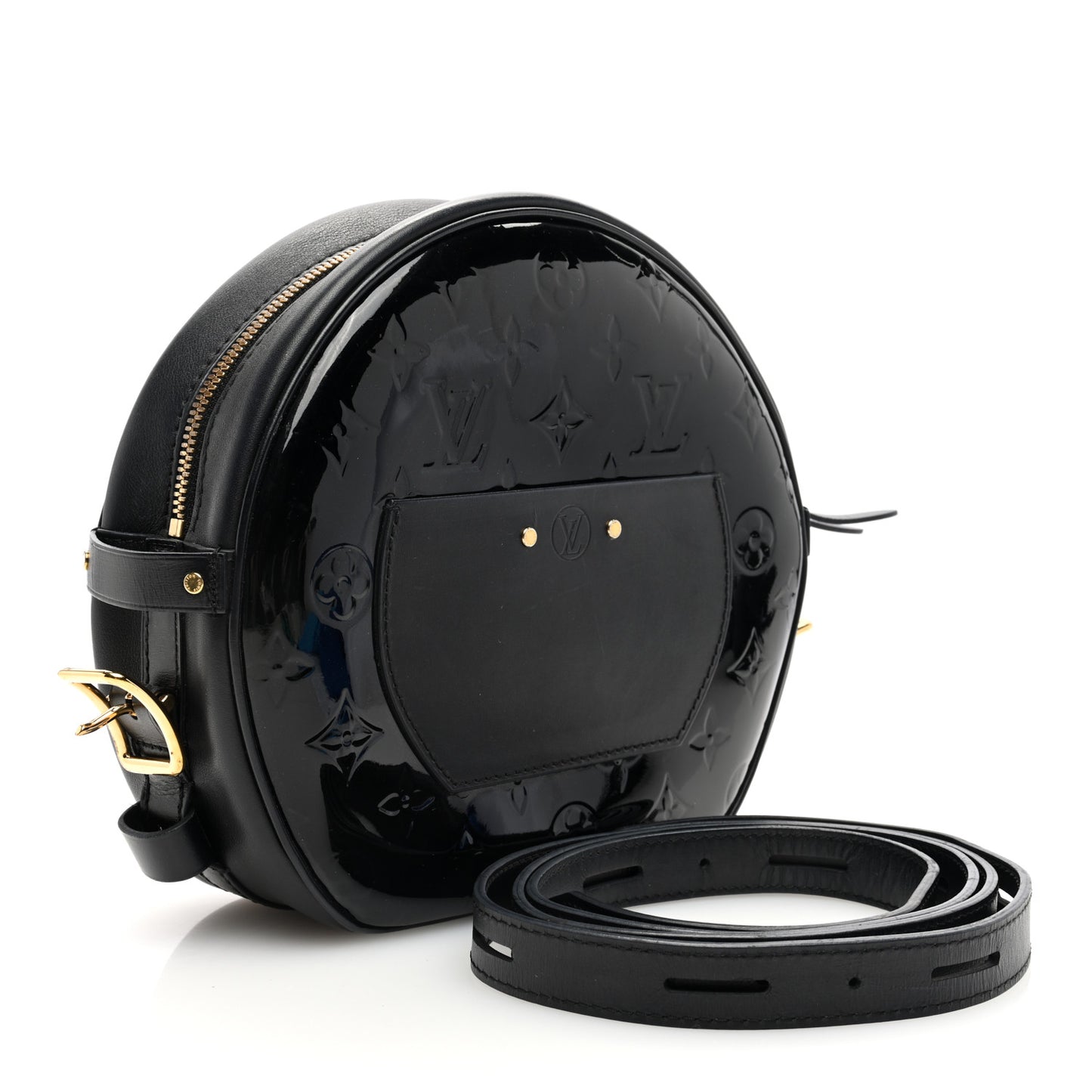 Vernis Boite Chapeau Souple MM Black