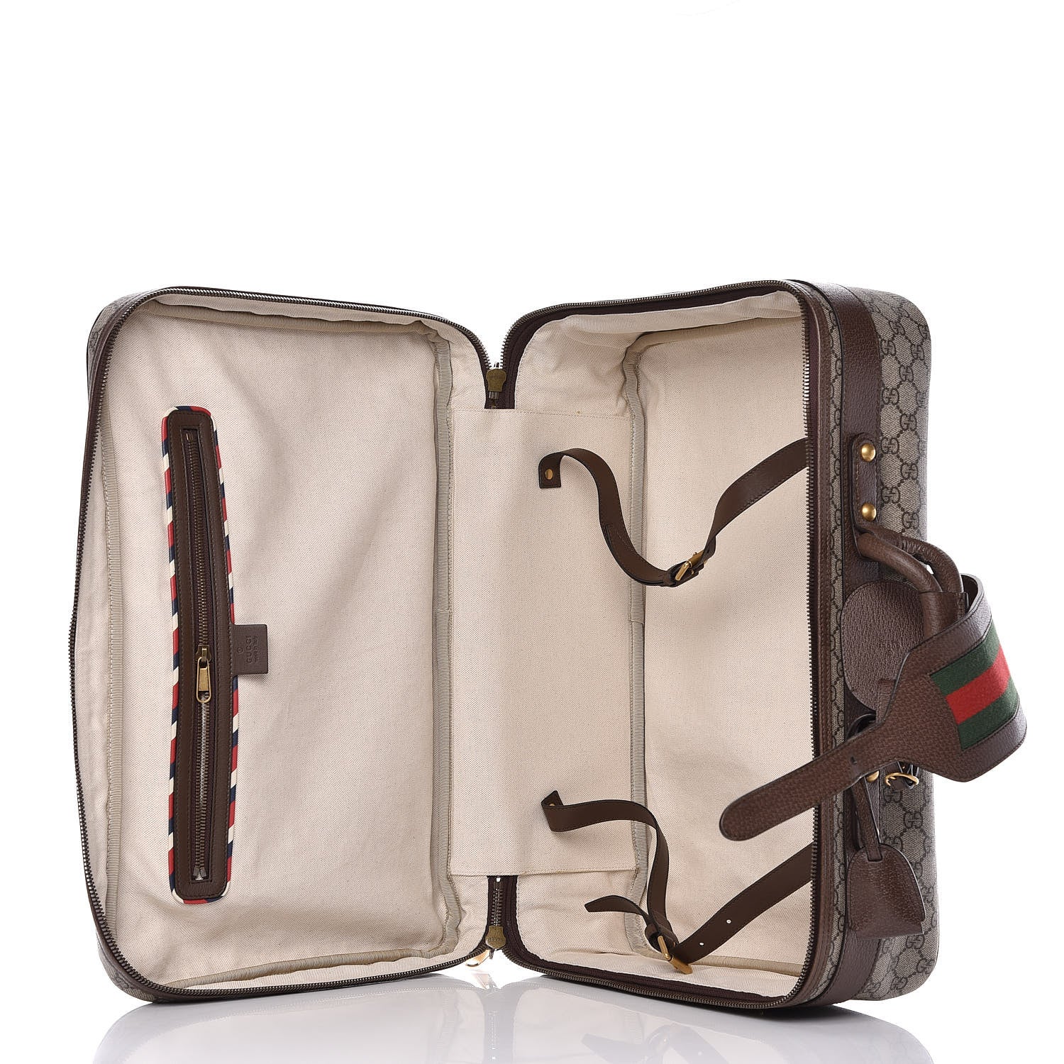 Gucci GG Supreme Monogram Embroidered Modern Future Courrier Suitcase 5 of 9