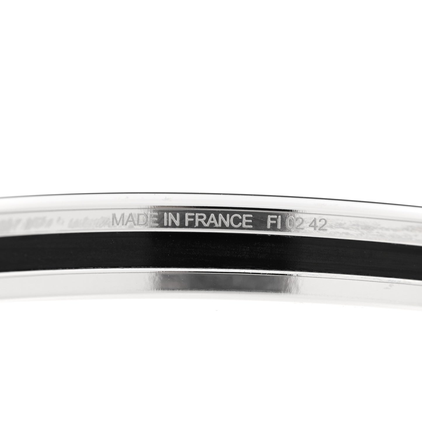 Enamel Uni Bangle 70 Marron Glace