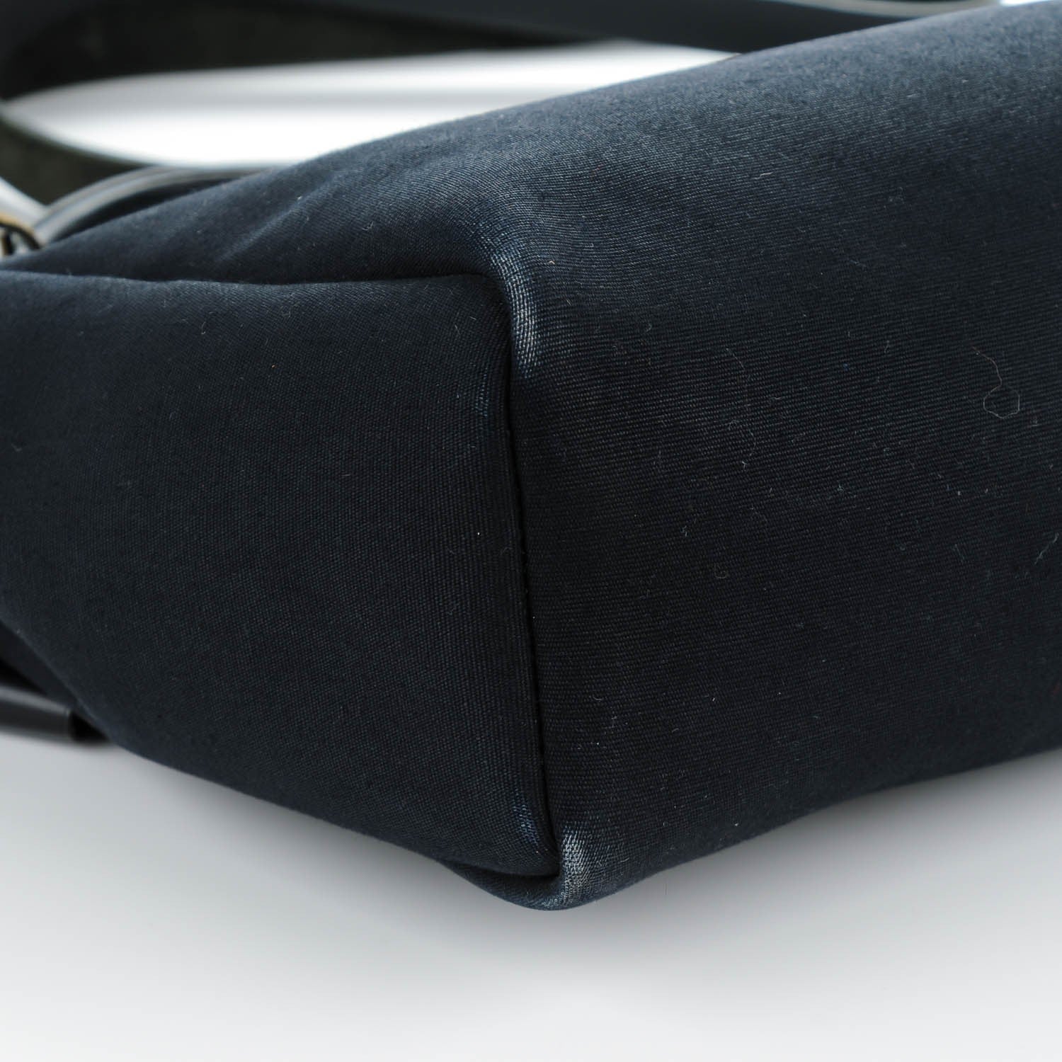 Hermes Toile Vache Calfskin Herbag 30 PM Black 3 of 12