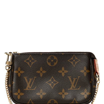 Louis Vuitton Monogram Mini Pochette Accessories 8 of 10
