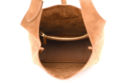 Saint Laurent Suede Small Le 5 A 7 Soft Hobo Snuff 4 of 10