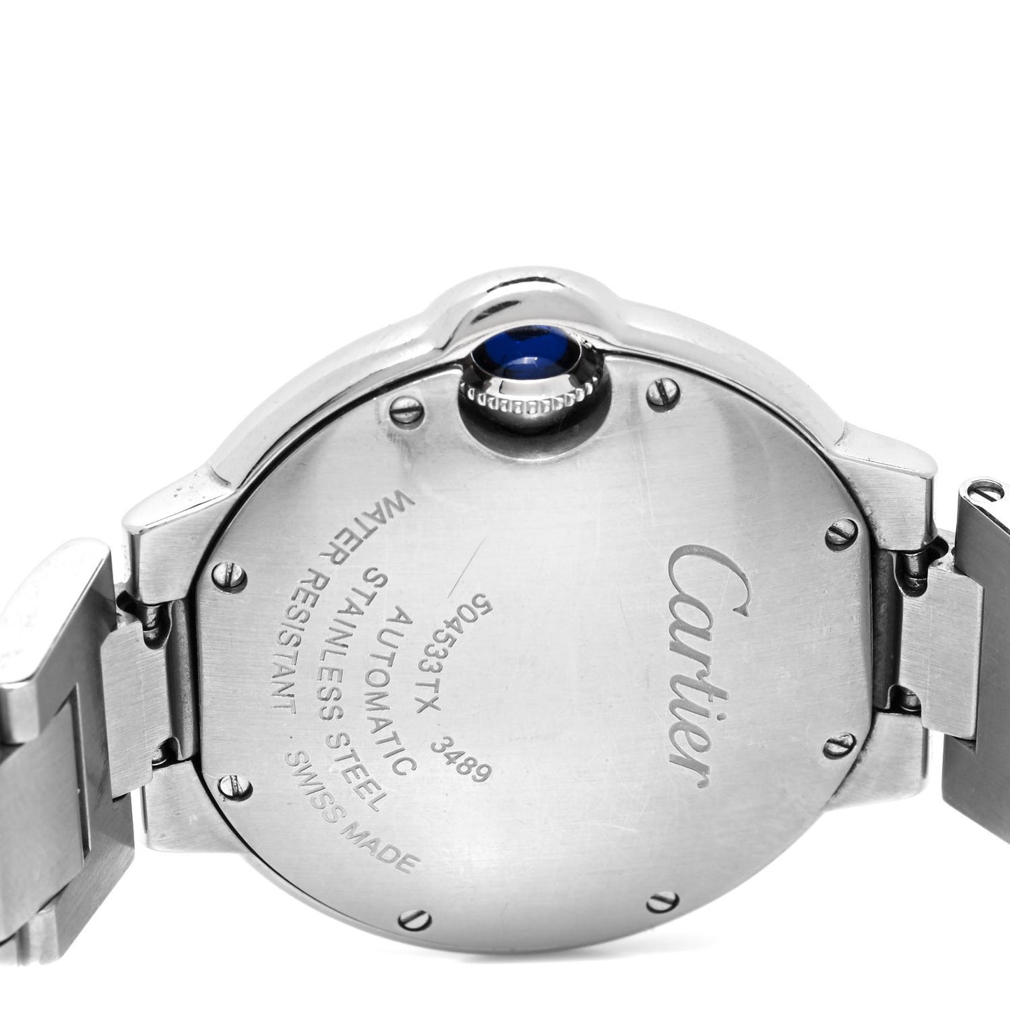 Stainless Steel 33mm Ballon Bleu De Cartier Automatic Watch
