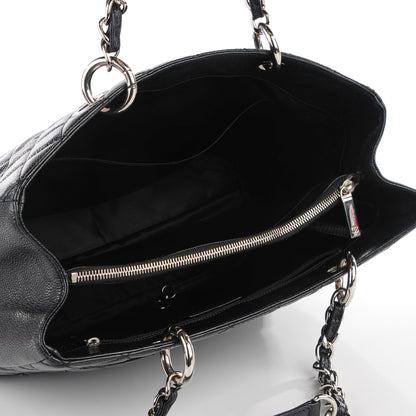 Chanel Caviar Quilted Grand Shopping Tote GST Black 5 of 7