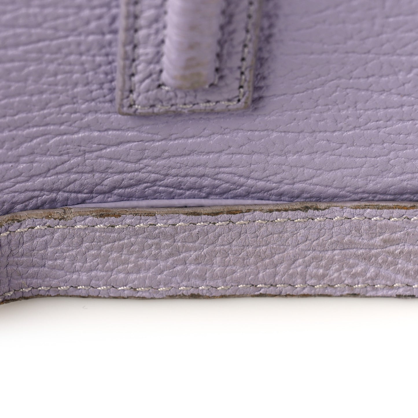 Textured Calfskin Mini Pashli Satchel Lilac